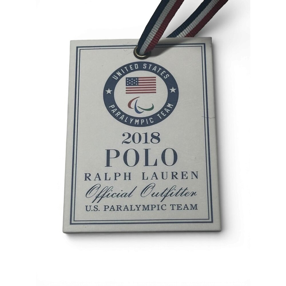 Polo Ralph Lauren USA Official 2018 Paralympic Olympic  Winter Wool Gloves New L - Picture 4 of 7